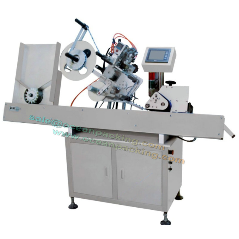 OP-3040 horizontal automatic vial labeling machine